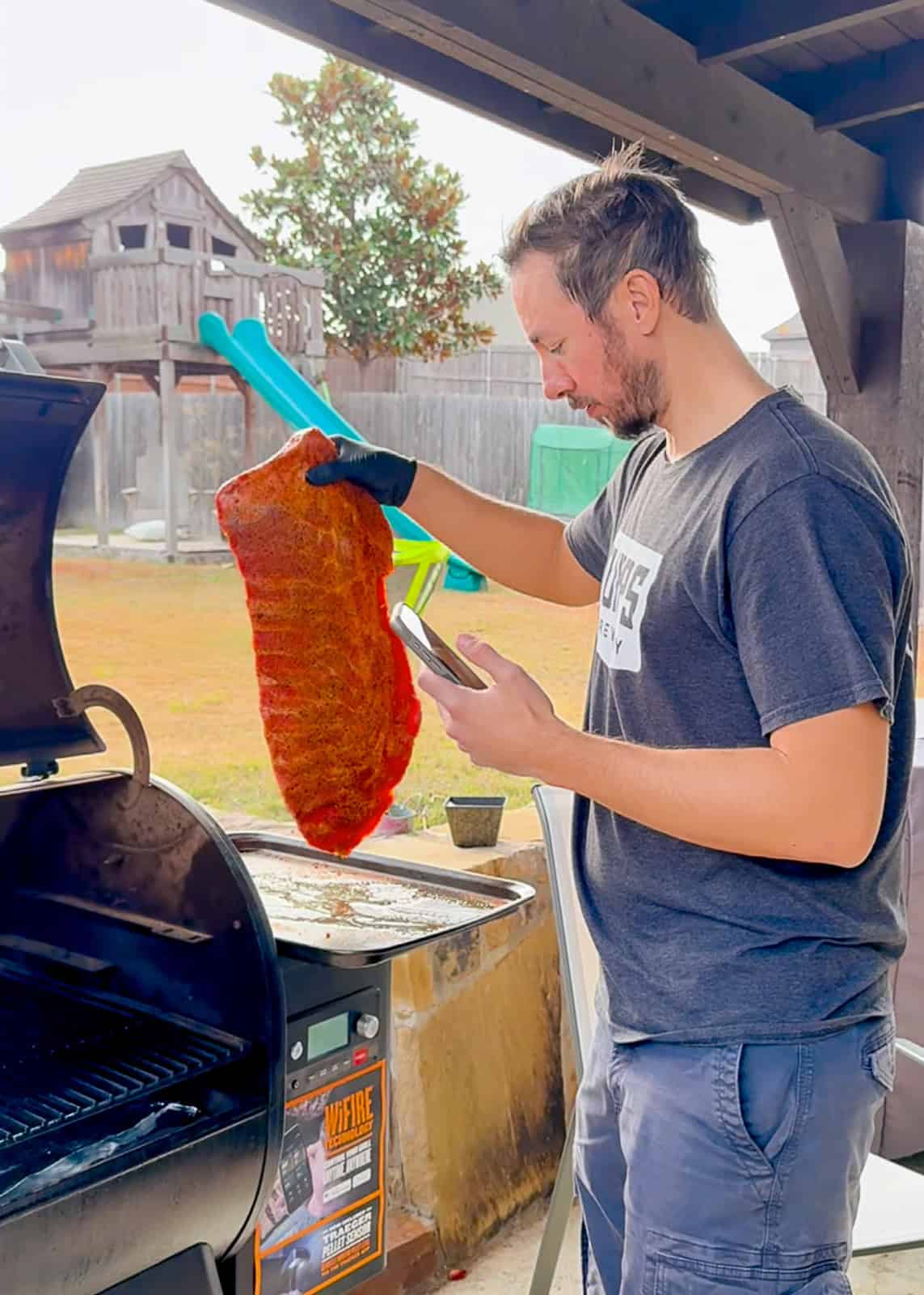 adding spare ribs to traeger