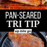 Pan-Seared Tri Tip Steak Recipe