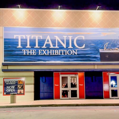 Titanic The Exhibition Dallas Location
