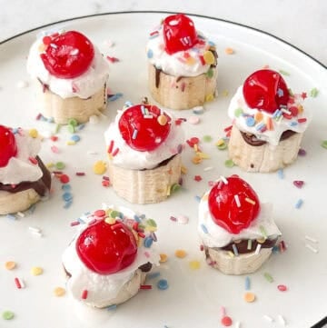 Banana Split Bites