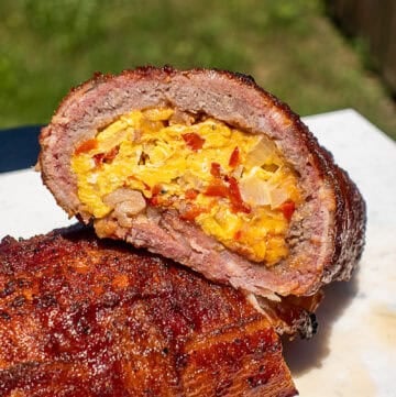 Traeger Smoked Breakfast Fatty