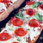 Grilled French Bread Pizza on Traeger Recipe