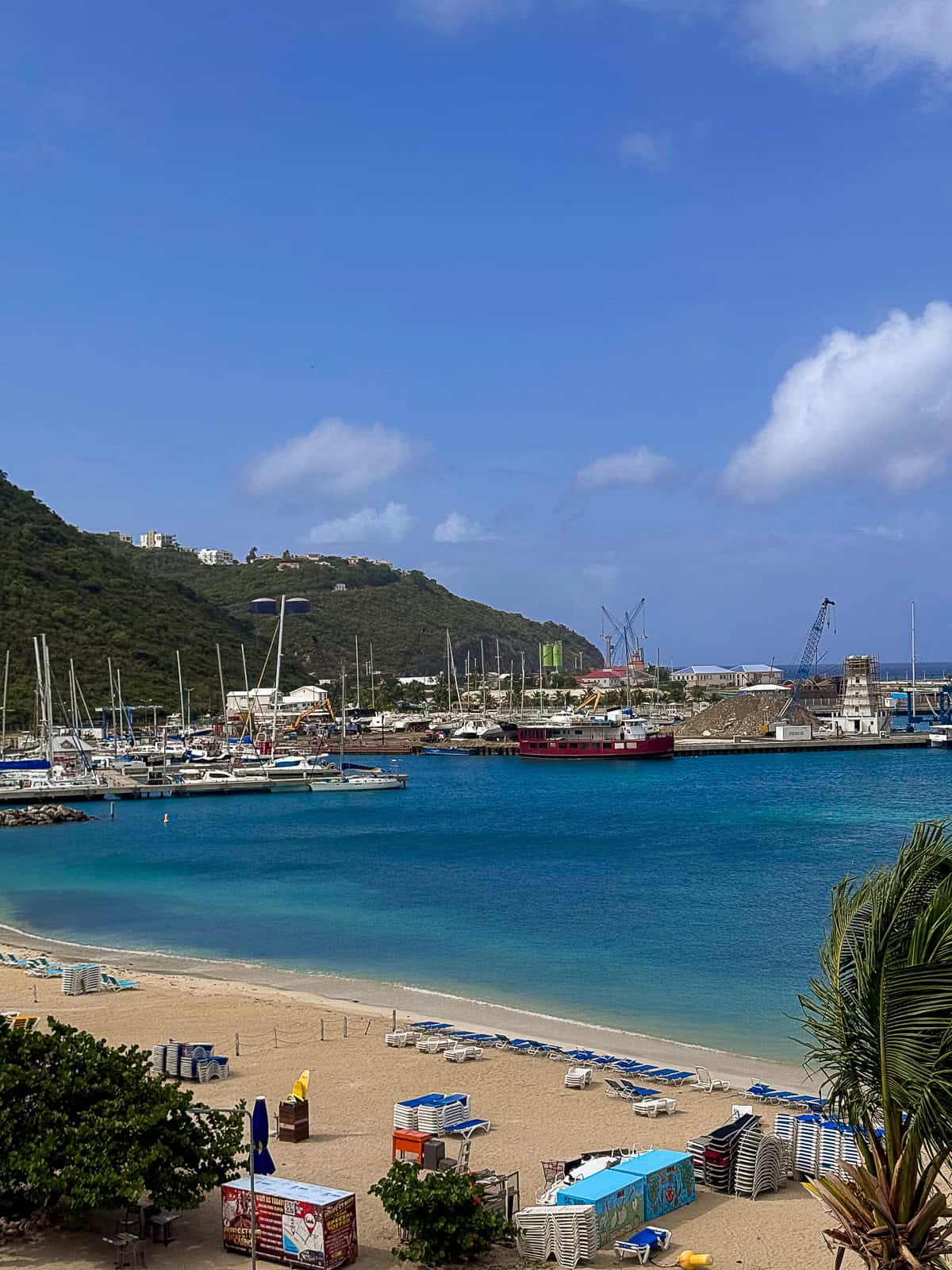Holland House Beach Hotel View of Beach in Philipsburg