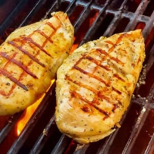 3 Ingredient Mexican Grilled Chicken Marinade finished dish image